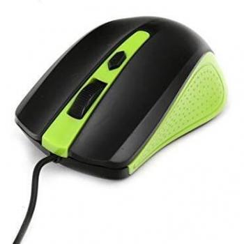 PLATINET MOUSE OTTICO USB NERO/VERDE