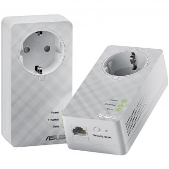 Asus Powerline Duo Kit 600 Mbps con porta Gigabit LAN – Bianco