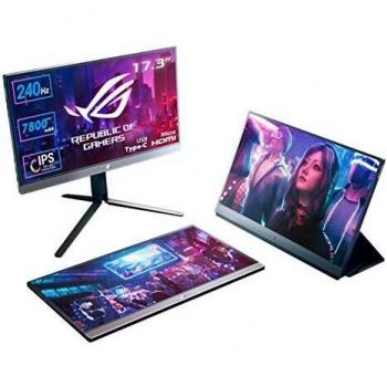 ASUS ZenScreen Go MB16AHP 15.6 USB Type-C Portable Monitor, FHD (1920x1080), IPS, up to 4 hours battery, Micro-HDMI, Foldable Smart case, Auto-Rotate