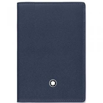 Montblanc Portatarjeta de Visita, Azul Marino (Azul)
