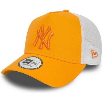 Gorra New Era Hombre League Ess Trucker Neyya Naranja