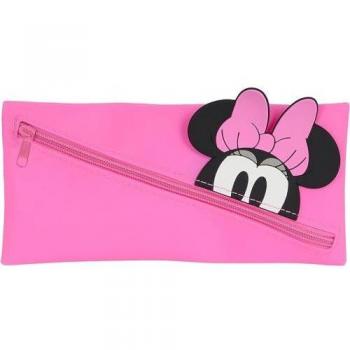 SAFTA PORTATODO SILICONA CARITA MINNIE DISNEY 1x22x11 Cms