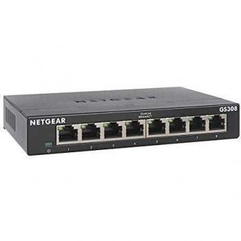 NETGEAR Switch Ethernet 8 Porte Unmanaged GS308