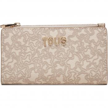 Cartera Kaos Mini Lines en tono beige
