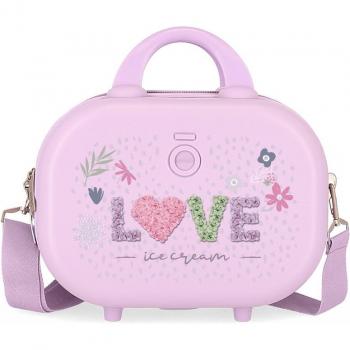Neceser ABS Enso Love Ice Cream Adaptable lila