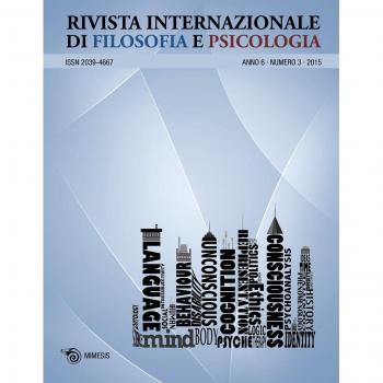Rivista internazionale di filosofia e psicologia (2015) (Vol. 3)