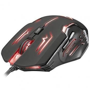 Trust Gaming Gxt 108 Rava Mouse da Gioco, Nero