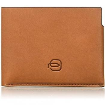 Piquadro Acbox11bm Monedero Unisex Adulto Multicolor (Cuero/Verde)