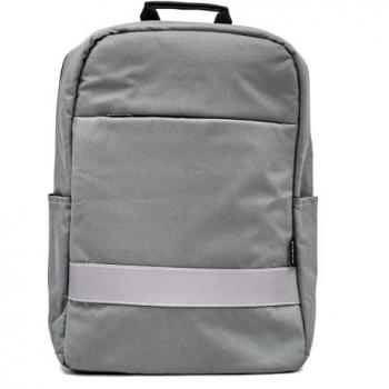 Mochila Urbana Empresarial Unisex Gris con Compartimento para Laptop de 16.1