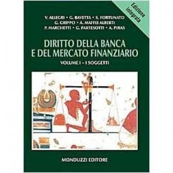 Diritto della banca e del mercato finanziario
