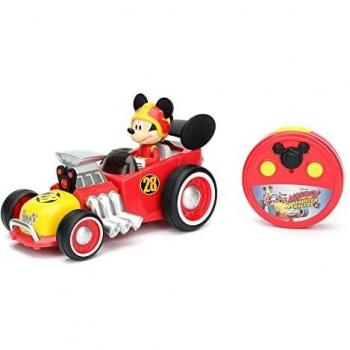 Coche Mickey Roadster Racer Jada Toys, 19 cm, Control por Infrarrojos