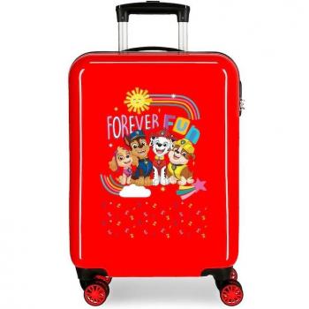 Maleta Patrulla Canina Forever Fun rígida roja