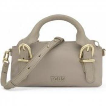 Bolso Tous Mujer “Buckles Soft XS” Beige