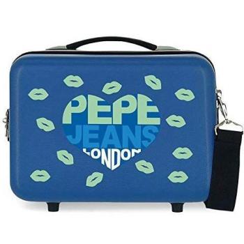 Pepe Jeans Ruth Neceser Adaptable Niñas Azul 29x21x15 Cms