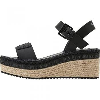 Sandalias PEPE JEANS Negros Cuña Chic