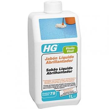 HG Limpiador Brillo Nutritivo para Suelos Artificiales (Producto 78) 1L, para Vinilo y PVC