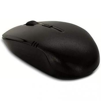 Inter-Tech AC M-208 Wireless Mouse for Right and Left Handed Users, Black