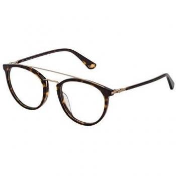 Police VPL881510722 Gafas para Hombre Shiny Dark Havana