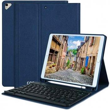 Custodia con tastiera per iPad 10.2 per iPad 8a generazione 2020