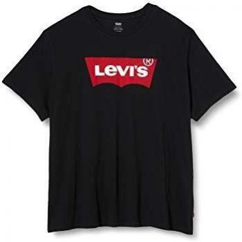 Levi's SETIN Neck Graphic H215HM Camiseta, Negro (Hm Bla), S para Hombre