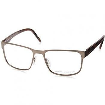 Porsche Design P8291 Geométrico Metal Hombre OLIVE BROWN HORN 55/18/140