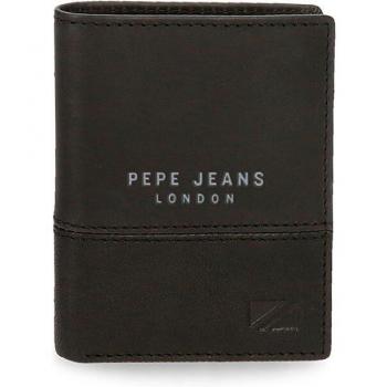CARTERA PEPE JEANS KINGDOM VERTICAL NEGRO