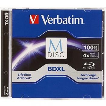 Verbatim 98912 – Disco Ottico BD‑R M‑Disc 100 GB