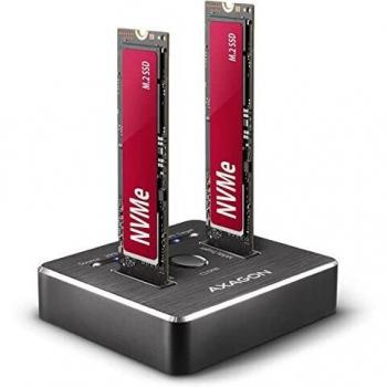 Axagon ADSA-M2C docking station per unità di archiviazione USB 3.2 Gen 2 (3.1 Gen 2) Type-C