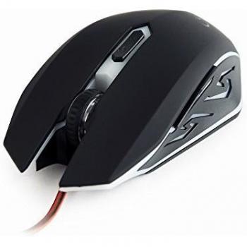 Gembird Mouse Ottico USB a 3 Tasti con Scroll, Colore: Rosso