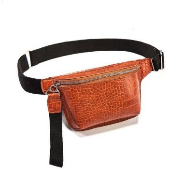 Bolso de Cintura de Cocodrilo para Mujer