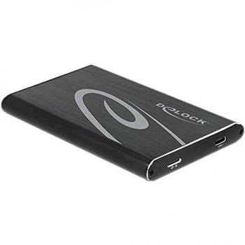 Enclosure DeLOCK 42586 per HDD/SSD 2,5 Nero