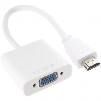 Cavo HDMI‑VGA V7 Bianco