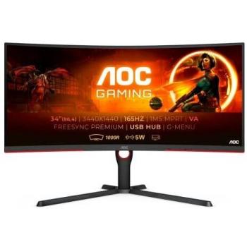 AOC CU34G3S 34 Curved QHD Gaming Monitor