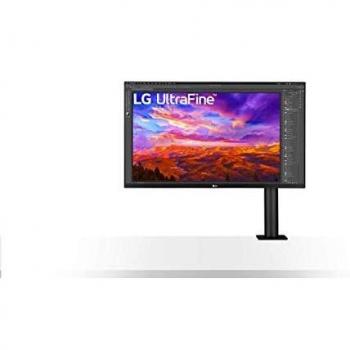 LG Ultra HD 4K Monitor da 31,5 pollici con pannello IPS e HDR10, base ergonomica nero