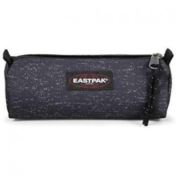 Eastpak Benchmark Estuche Individual, 21 cm, Negro (Melange Print Dot)