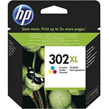 Cartuccia Originale HP F6U67A 302XL (Colore 330 pagine)