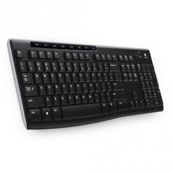 Tastiera wireless Logitech francese nera AZERTY