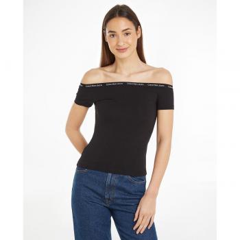 Top Calvin Klein J20J223098 de Algodón y Elastano para Mujer