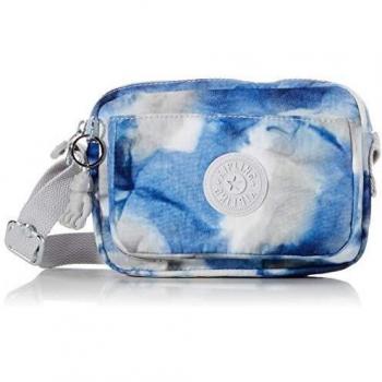 Kipling Abanu, Bolsos con Bandolera para Mujer, Multicolor (Tie Dye Blue), 20x13.5x7.5 cm
