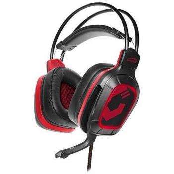 SpeedLink DRAZE Cuffie Gaming Over Ear Stereo Nero Rosso con telecomando e controllo volume