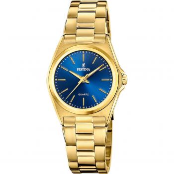 Reloj Festina F20557/4: Elegancia en Acero Dorado