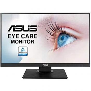 ASUS VA24DQLB 24 (23.8) Monitor, FHD (1920x1080), IPS, 75Hz, Frameless, DP, HDMI, D-Sub, Flicker free, Low Blue Light, TUV certified