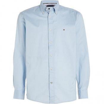 Camisa Tommy Hilfiger TH Flex Popelín Azul para Hombre