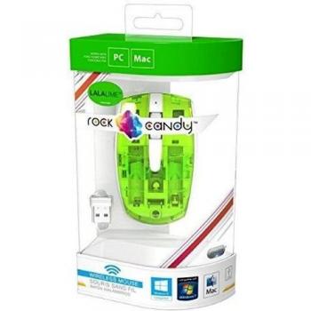 Mouse Wireless Rock Candy Verde Lima per PC e Mac