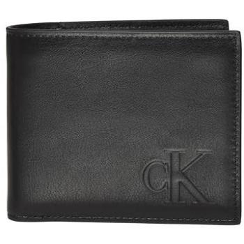 Cartera Elegante CK Logotipo Esculpido para Hombre