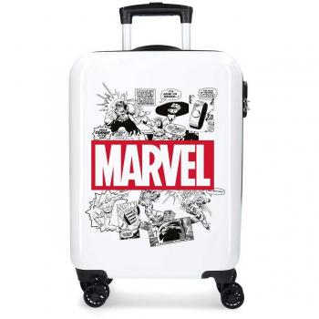Maleta de cabina Marvel Los Vengadores blanca