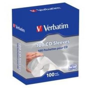 Verbatim 100 custodie per CD in carta