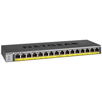 NETGEAR 16PT POE/POE+GIGABIT UNMANAGED SWCH