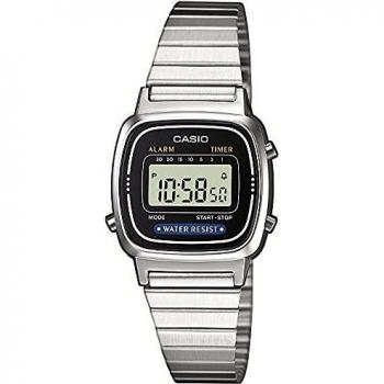Casio Collection Retro LA670WEA-1EF Reloj Digital para Mujeres Muy Ligero
