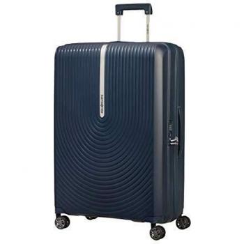 Hi-Fi Expansible Samsonite 75 cm – Rígida y Azul Oscuro